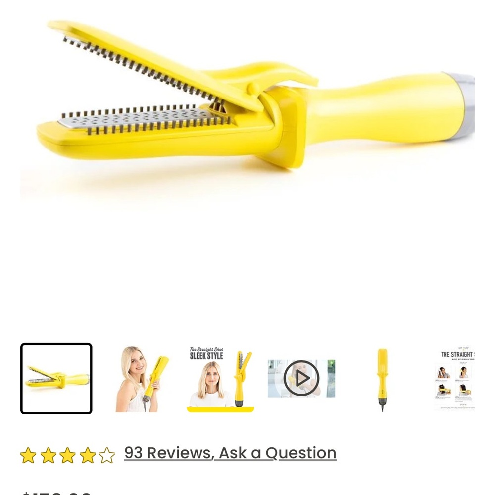 Drybar straight shot blow dry flat iron